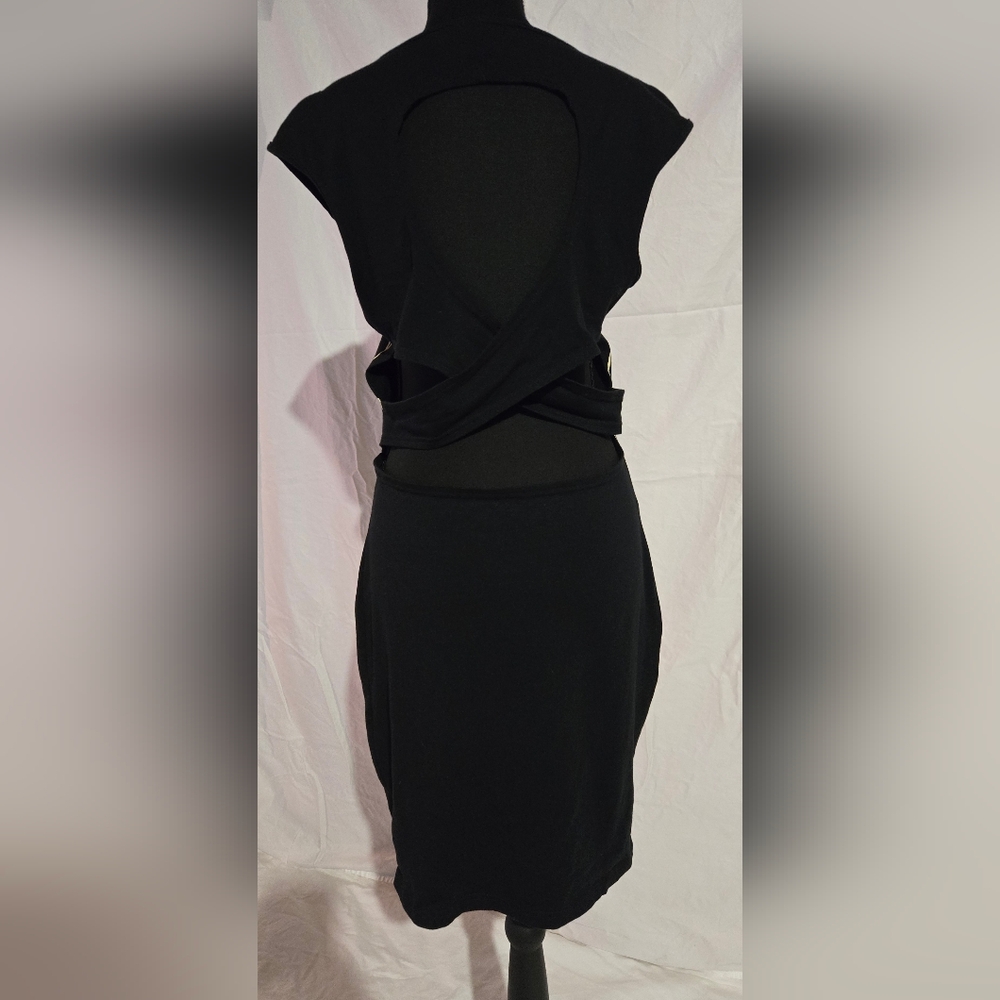 La Petite Morte Black Skeleton Mini Dress - Picture 5 of 6